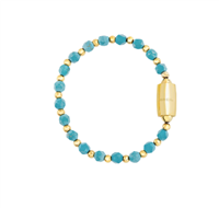 Bracciale Breil Donna magnetica system in Acciaio Pasta di turchese TJ3586 - TJ3586